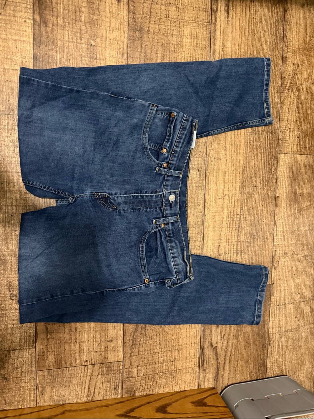 Levi's Men's Straight Blue Denim Jeans